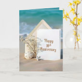 Ocean Beach für 10 Jahre Karte (Gelbe Blume)