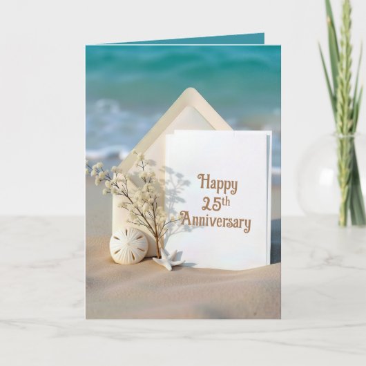 Ocean Beach für 25 Jahre Karte (Vorderseite)