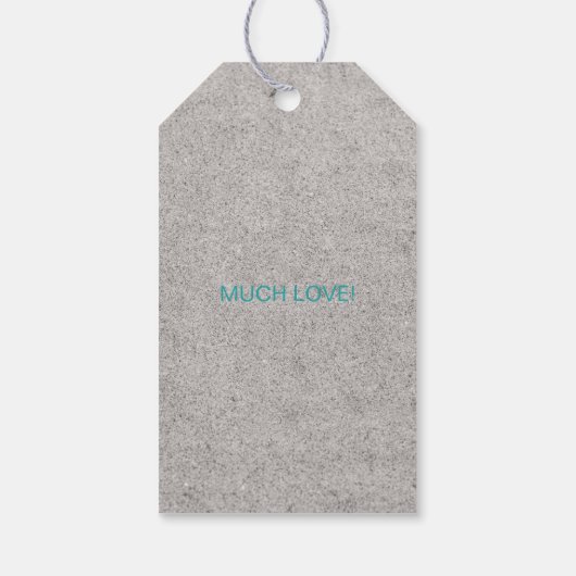 Ocean Beach Geschenkanhänger (Rückseite)