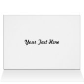 Ocean & Beach Grußkarte (Innenansicht Horizontal (Oben))