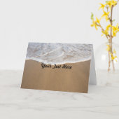 Ocean & Beach Grußkarte Karte (Gelbe Blume)