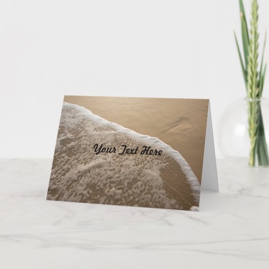 Ocean & Beach Grußkarte Karte (Vorderseite)