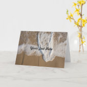 Ocean & Beach Grußkarte Karte (Gelbe Blume)