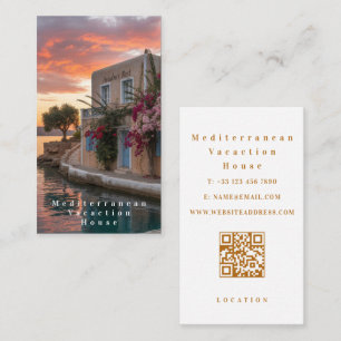 Ocean Beach Guest House Business Card Visitenkarte