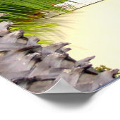 Ocean Beach House Poster (Ecke)