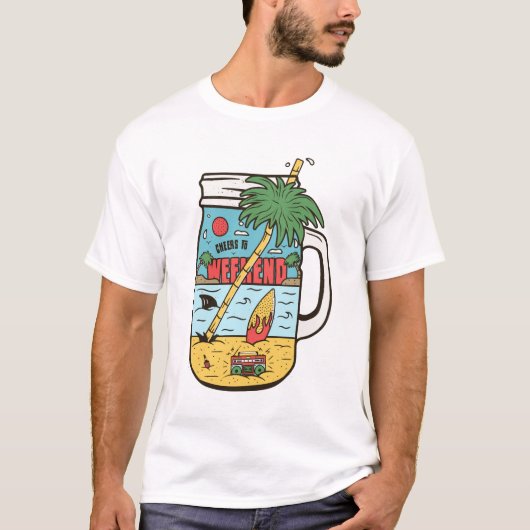 Ocean Beach Jar T-Shirt (Vorderseite)
