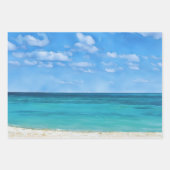 Ocean Beach Lover Nature Wrapping Craft Paper Geschenkpapier Set (Vorderseite 3)