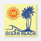 Ocean Beach Magnet (Vorne)