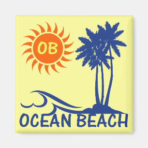 Ocean Beach Magnet