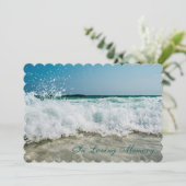 Ocean Beach Memorial zur Ankündigung (Stehend Vorderseite)