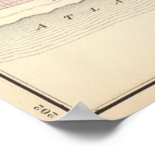 Ocean Beach, New Jersey Poster (Ecke)