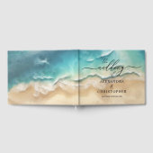 Ocean Beach Niedlich Signature Summer Guest Gästebuch (Voll)