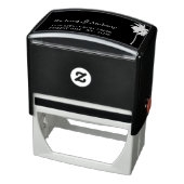 Ocean Beach Palm Tree Permastempel (Produkt)