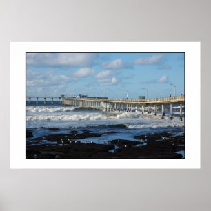 Ocean Beach Pier Poster