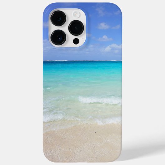 Ocean Beach Scene Horizon Phone Case (Rückseite)