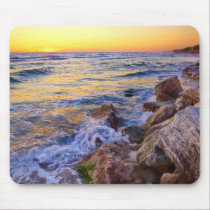 Ocean Beach Scene Maus Pad Mousepad