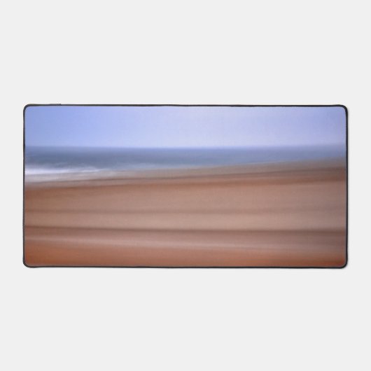 Ocean Beach Seascape Abstrakt Art Desk Matte Schreibtischunterlage (Vorderseite)