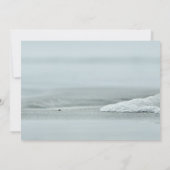 Ocean Beach Seashell, Balloons, Weinvorrat Einladung (Rückseite)