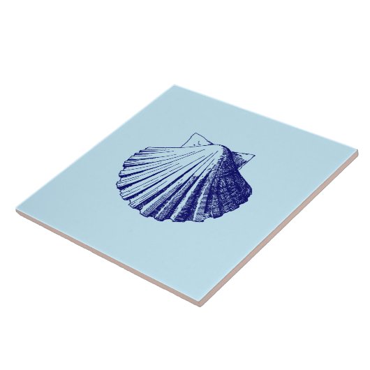 Ocean Beach Seashell Fliese (Seite)