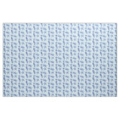 Ocean Beach Seepferd Starfish Crab & Muschel Muste Stoff (Yard (91,4 cm))