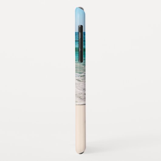 Ocean Beach Shore, um Ihren Namen hinzuzufügen Case-Mate iPhone Hülle (Hinten/Links)