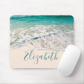 Ocean Beach Shore, um Ihren Namen hinzuzufügen Mousepad (Mit Mouse)