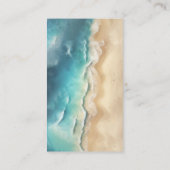 Ocean Beach Summer Party Danke Begleitkarte (Rückseite)