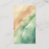 Ocean Beach Summer Party Vielen Dank Begleitkarte (Rückseite)