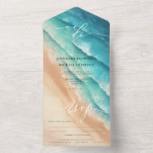 Ocean Beach Summer Special All In One Einladung (Innen Boden)