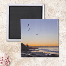 Ocean Beach Sunset Magnet