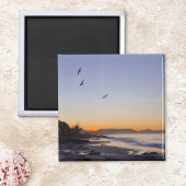 Ocean Beach Sunset Magnet
