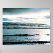 Ocean Beach Sunset Poster (Vorne)