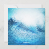 Ocean Beach Surf Summer Party Einladung (Rückseite)