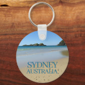 Ocean Beach Sydney Australien Schlüsselanhänger (Vorderseite)