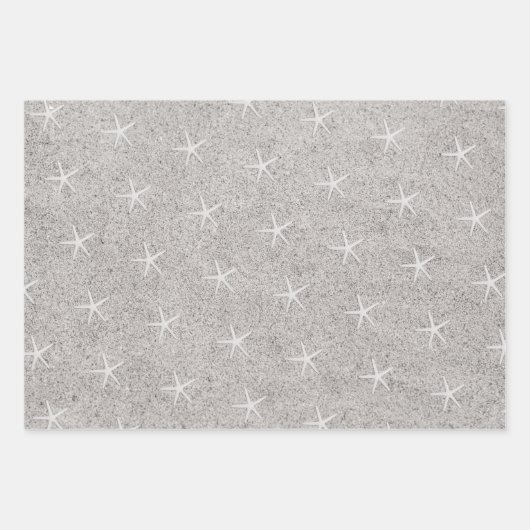 Ocean Beach Thema Geschenkpapier Set (Vorderseite)