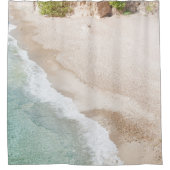 Ocean Beach Tranquility #1 #ocean #wall #decor  Duschvorhang (Vorderseite)