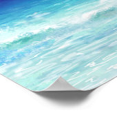 Ocean Beach View 275 Poster (Ecke)