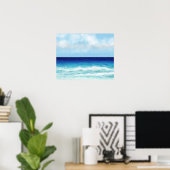 Ocean Beach View 275 Poster (Heimbüro)