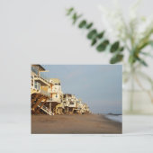 Ocean Beach View, Malibu, California Postcard Postkarte (Stehend Vorderseite)
