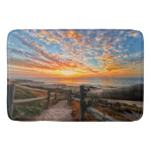 Ocean Beach View Tropical Sunset Paradies Dream Badematte (Vorderseite)