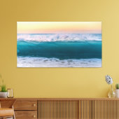 Ocean Beach wacht Sonnenuntergang Leinwanddruck (Insitu (Wohnzimmer))