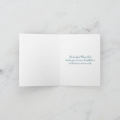 Ocean Beach Watercolor Beileid Vielen Dank Karte (Innenseite)