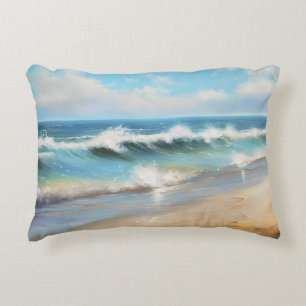 Ocean Beach Wave - Gezeitenart Dekokissen