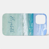 Ocean Beach Waves hinzufügen Case-Mate iPhone Hülle (Rückseite (Horizontal))