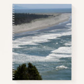 Ocean Beach Waves Küste Seascape Notizblock (Vorderseite)