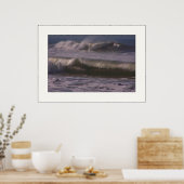 Ocean Beach Waves Print Poster (Küche)