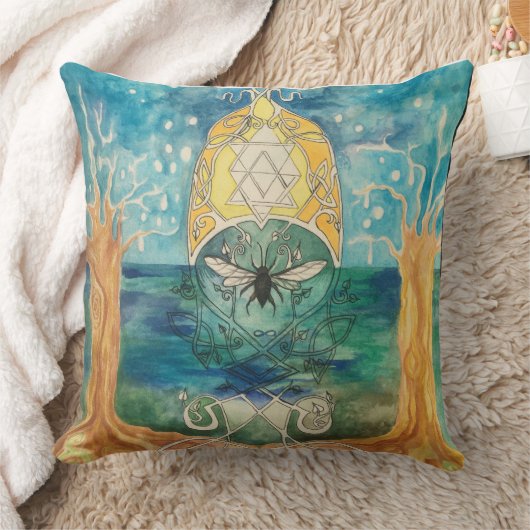 Ocean Bee Cushion Kissen (Decke)