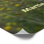 Ocean Bench Poster (Ecke)