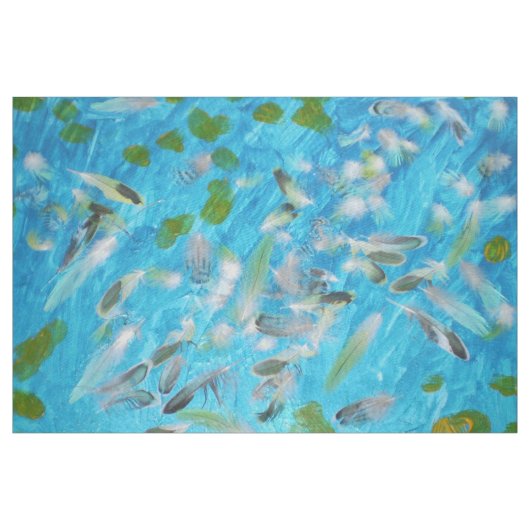 Ocean Birds Fabric Stoff (Yard (91,4 cm))