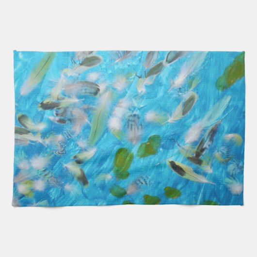 Ocean Birds Küchentücher (Horizontal)